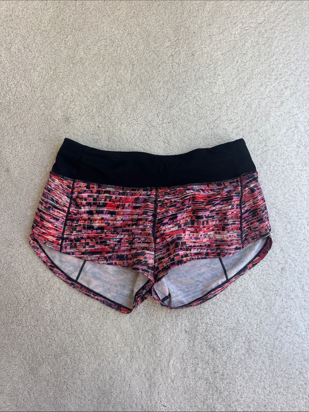 Lululemon Speed-Up Low-Rise Lined Shorts 2.5 Women Multicolor